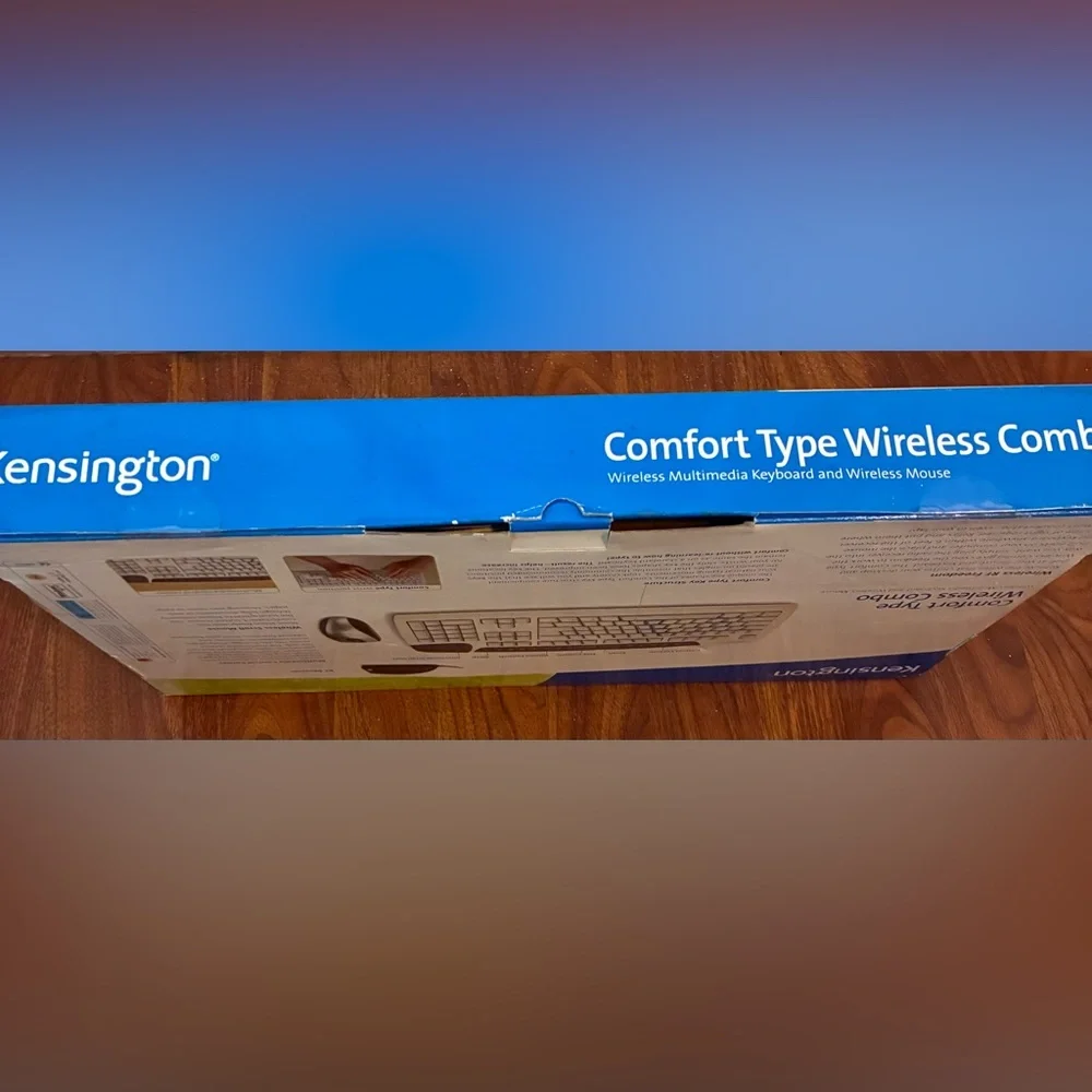 Kensington Comfort Type Wireless Combo 64353 Keyboard & Mouse NIB Sealed